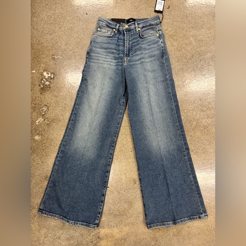 7 For all mankind  ultra highrise jo petite sea level